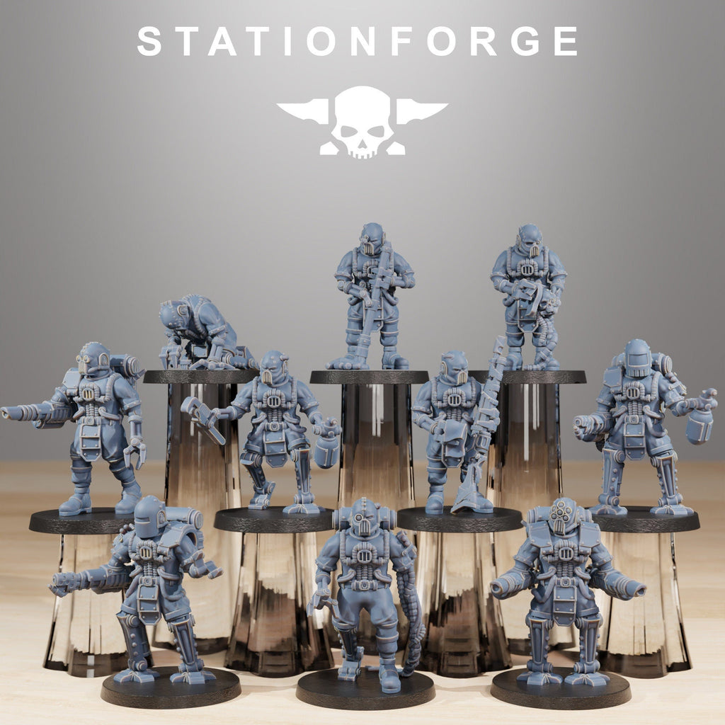 Scavenger Cyborgs - StationForge - Sigmarite Boutique