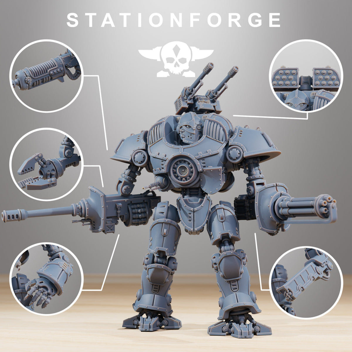 Scavenger Defender Mk2 - StationForge - Sigmarite Boutique
