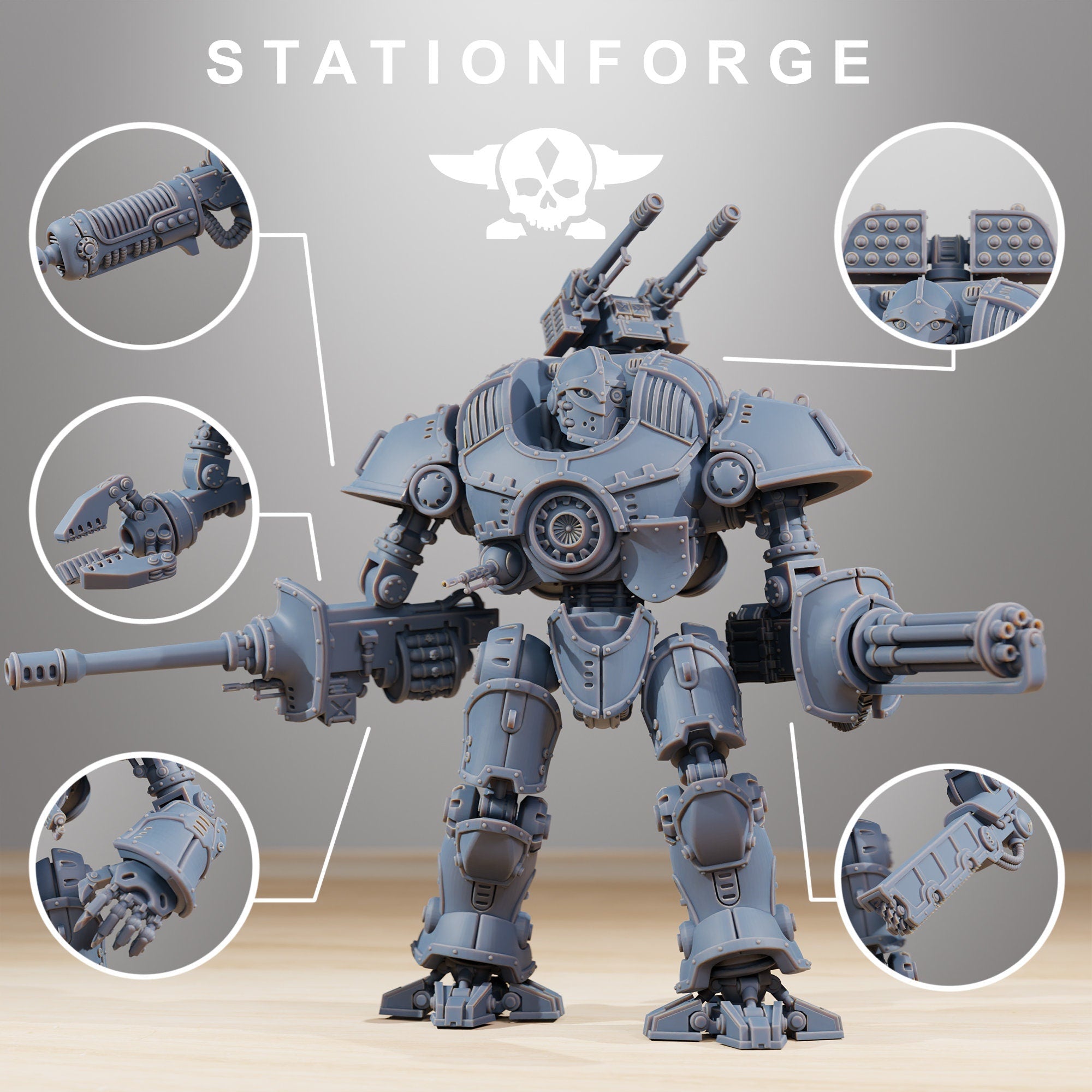 Scavenger Defender Mk2 - StationForge - Sigmarite Boutique