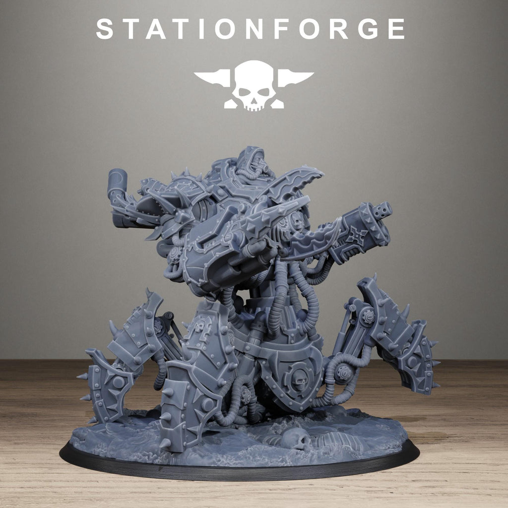 Scavenger Profaner Resin Daemon Engine Walker for Sci Fi Wargaming & RPGs - StationForge - Sigmarite Boutique