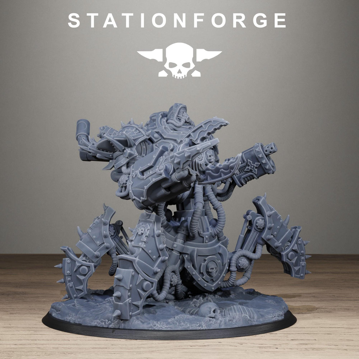 Scavenger Profaner Resin Daemon Engine Walker for Sci Fi Wargaming & RPGs - StationForge - Sigmarite Boutique