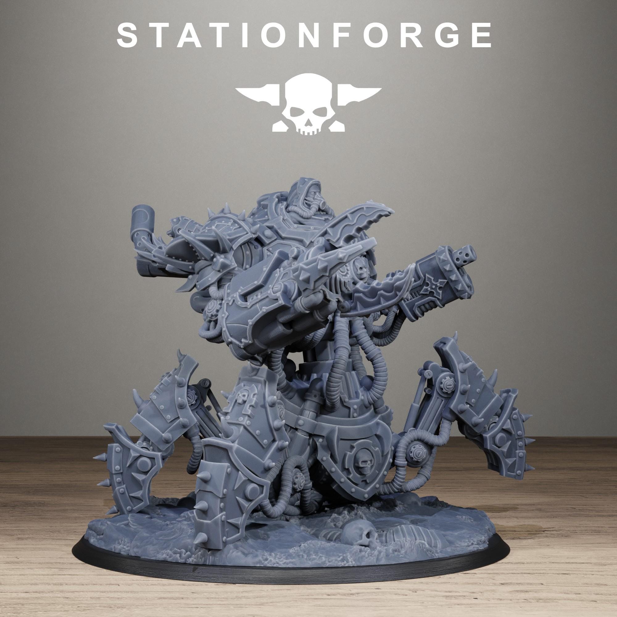 Scavenger Profaner Resin Daemon Engine Walker for Sci Fi Wargaming & RPGs - StationForge - Sigmarite Boutique