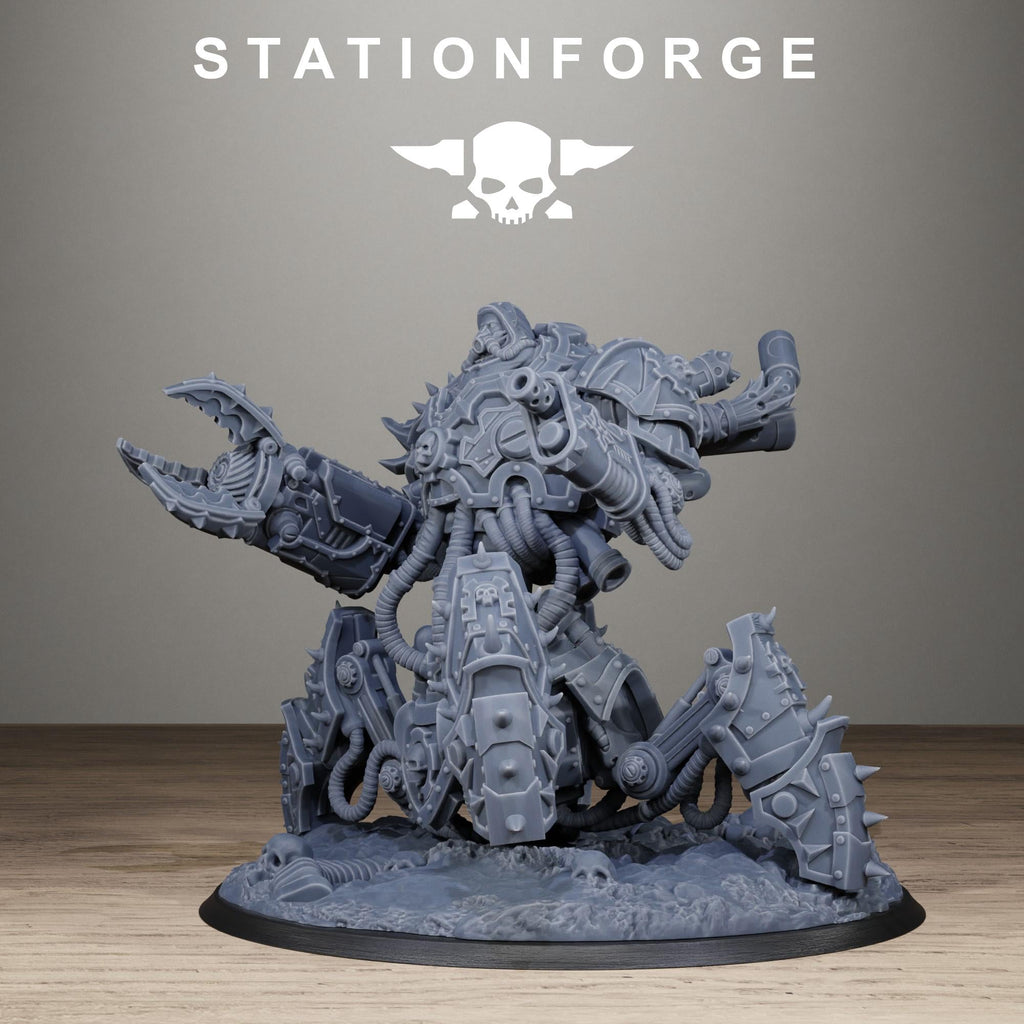 Scavenger Profaner Resin Daemon Engine Walker for Sci Fi Wargaming & RPGs - StationForge - Sigmarite Boutique