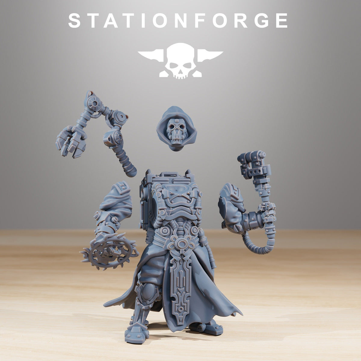 Scavenger Technopriest - StationForge - Sigmarite Boutique