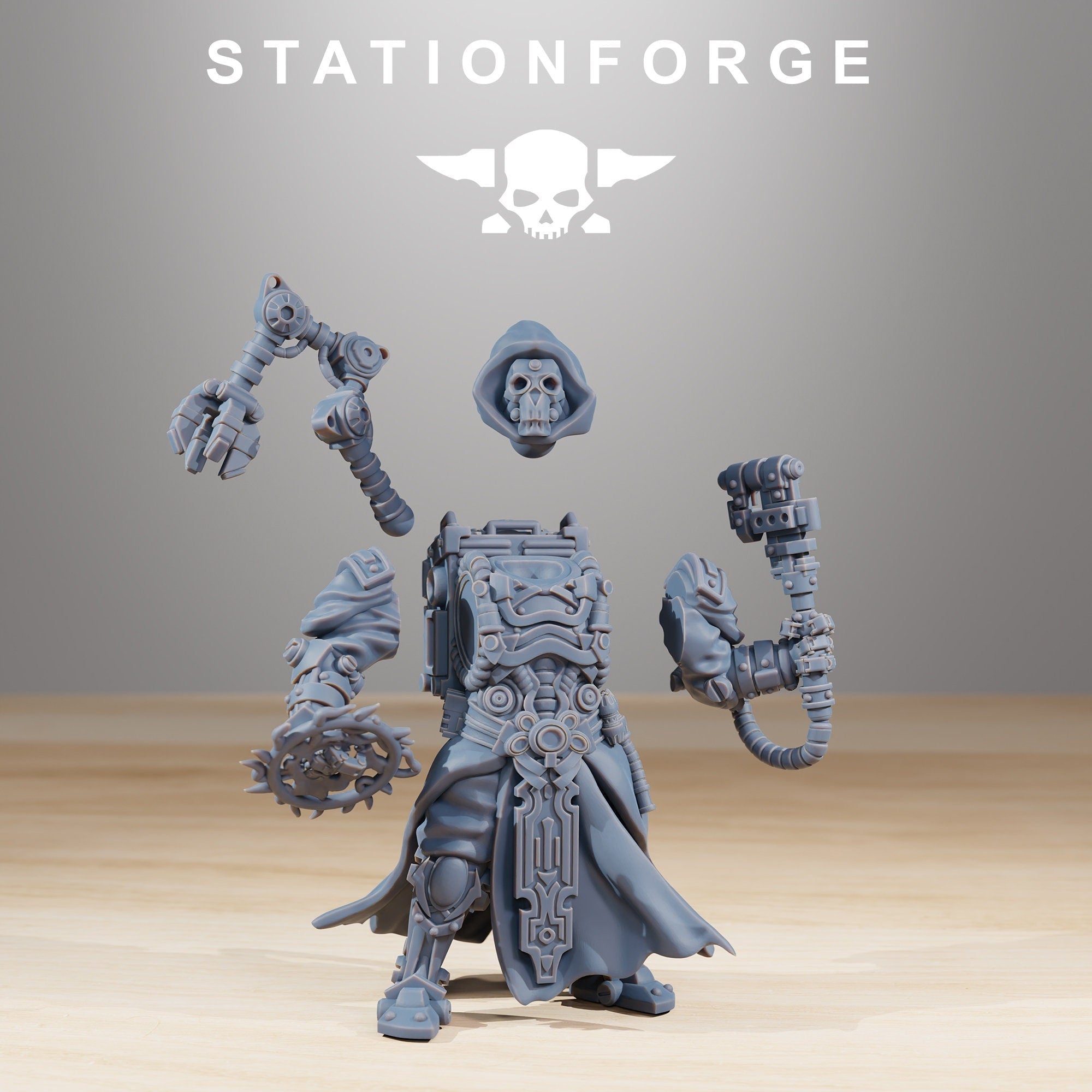 Scavenger Technopriest - StationForge - Sigmarite Boutique