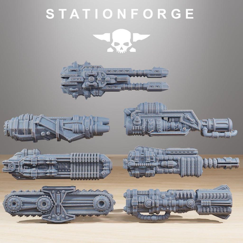 Scavenger Trident - Massive Resin Titan Walker for Sci Fi Wargaming - StationForge - Sigmarite Boutique