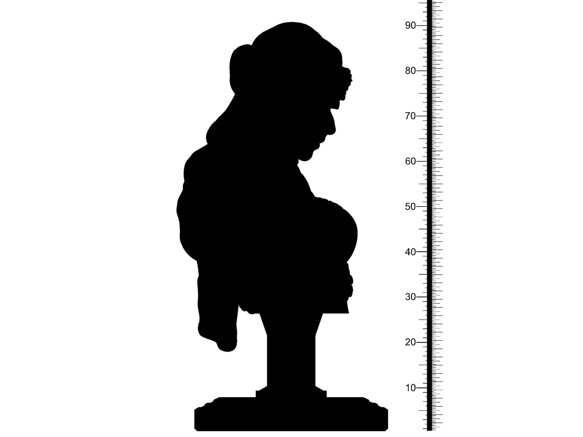 Scheherazade Bust - Arabian Nights - Clay Cyanide - Sigmarite Boutique