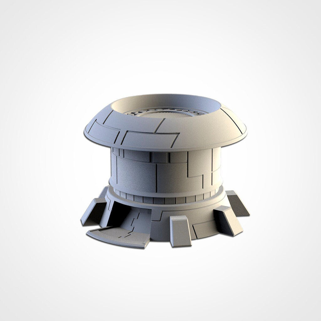 Sci Fi Building Terrain Futuristic Base & Generator Structures for 28mm Wargaming and RPGs - Sigmarite Boutique
