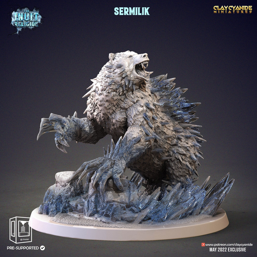 Sermilik - Inuit Religion - Clay Cyanide - Sigmarite Boutique
