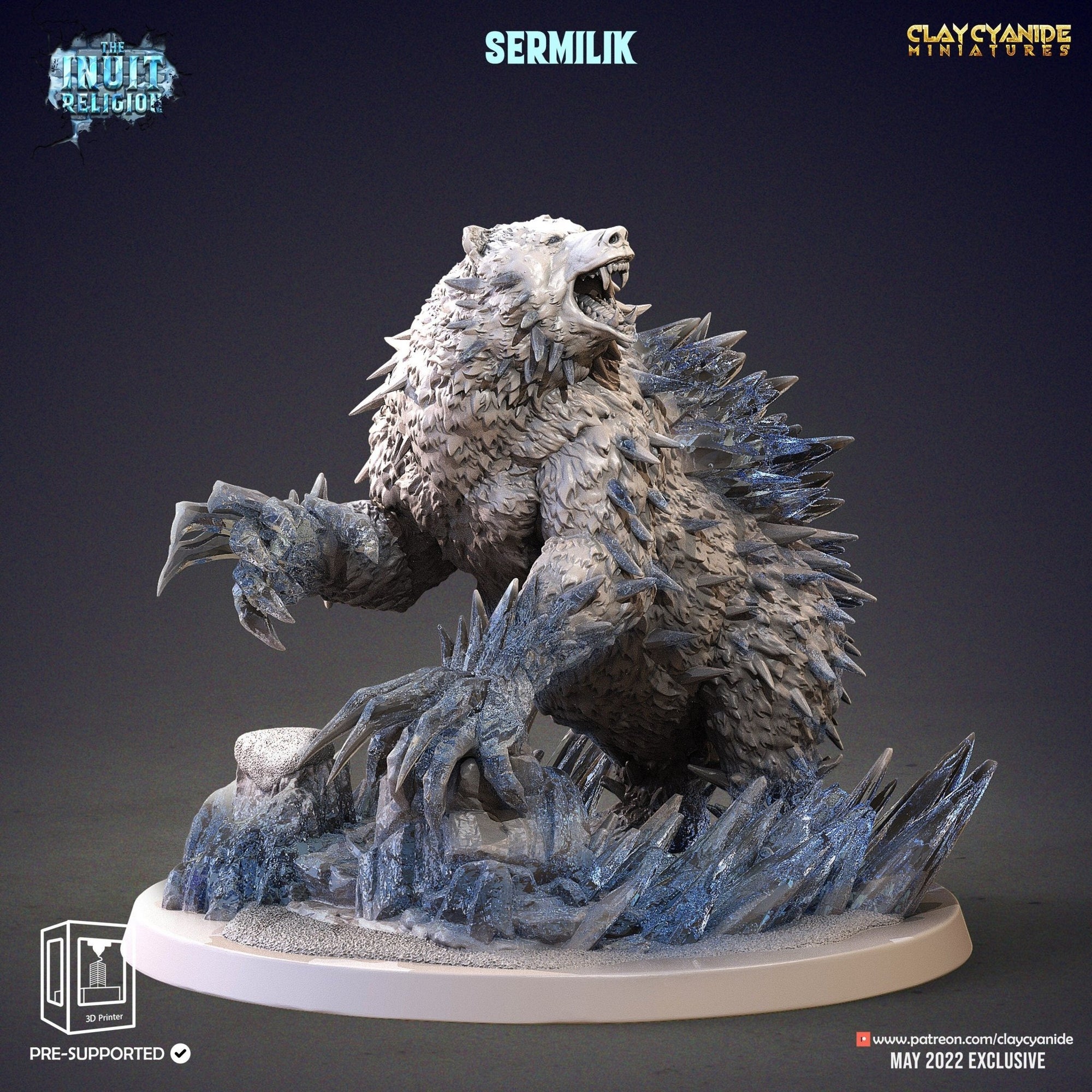 Sermilik - Inuit Religion - Clay Cyanide - Sigmarite Boutique
