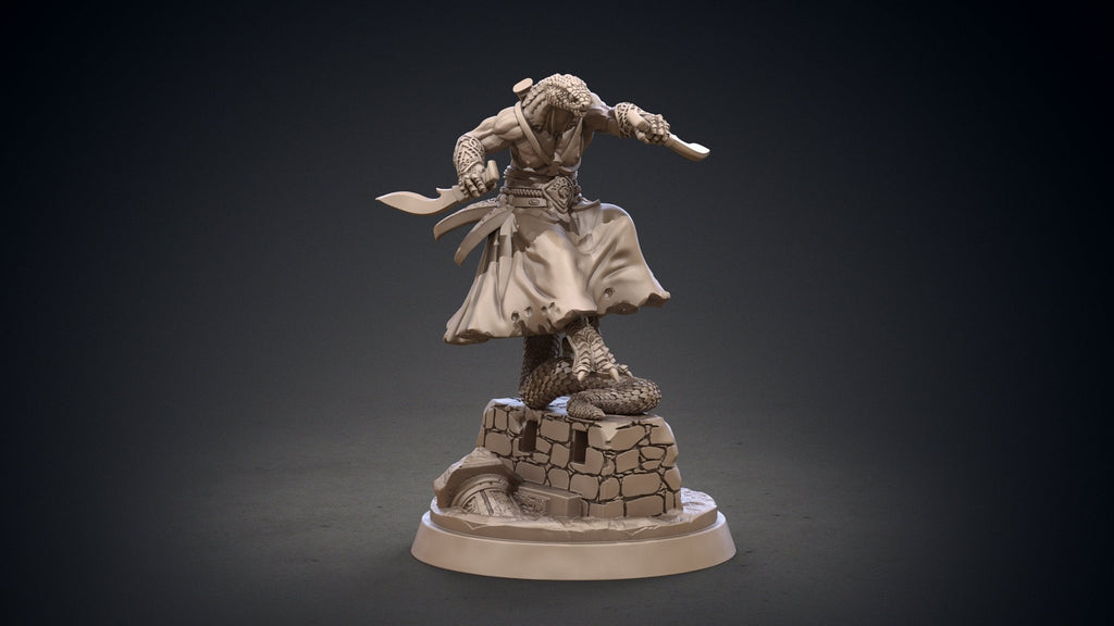 Serpentmen - Hyborian Age - Clay Cyanide - Sigmarite Boutique
