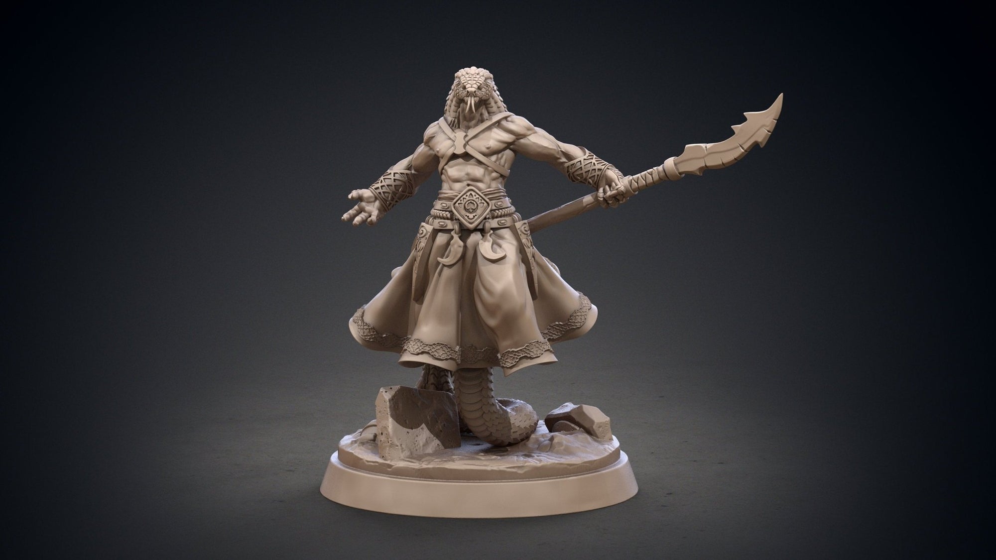 Serpentmen - Hyborian Age - Clay Cyanide - Sigmarite Boutique