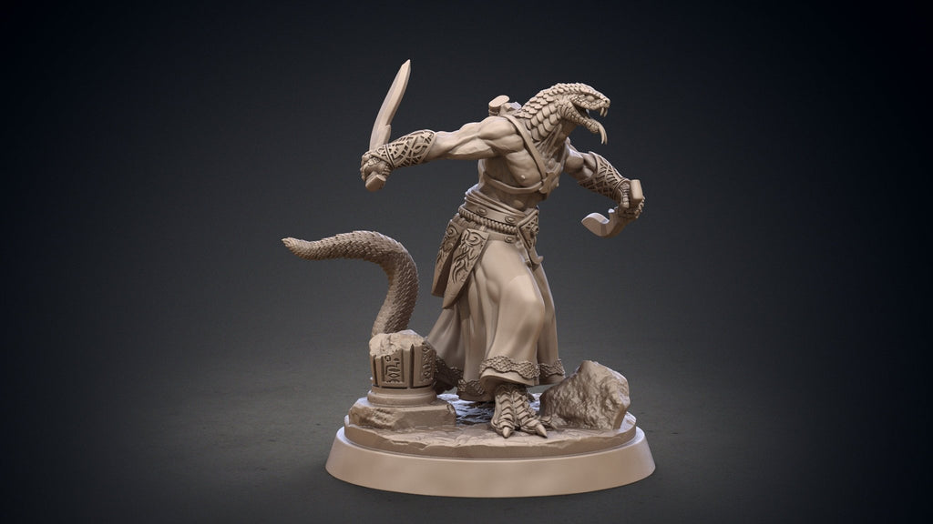Serpentmen - Hyborian Age - Clay Cyanide - Sigmarite Boutique