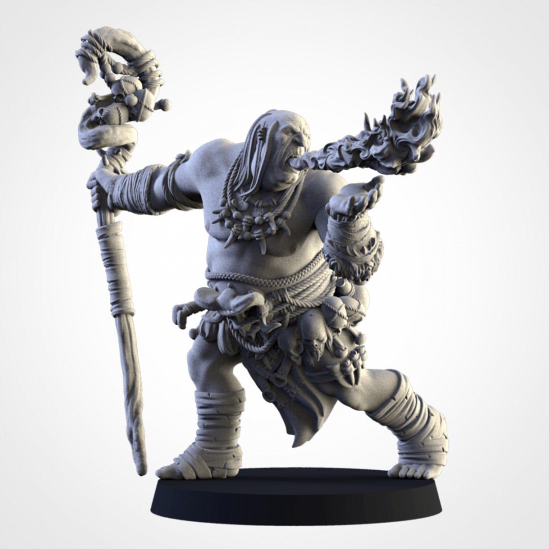 Shaman - Northern Ogres - Txarli Factory - Sigmarite Boutique