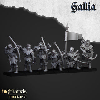 Sherwood Archers - Gallia - Highlands Miniatures - Sigmarite Boutique