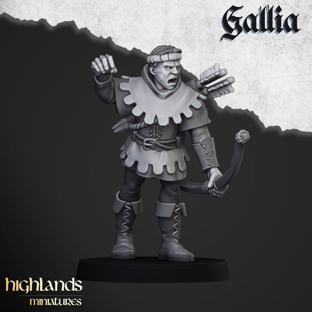 Sherwood Archers - Gallia - Highlands Miniatures - Sigmarite Boutique