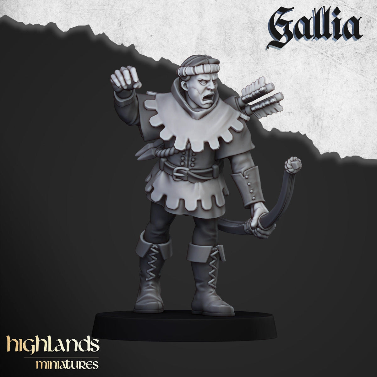 Sherwood Archers - Gallia - Highlands Miniatures - Sigmarite Boutique