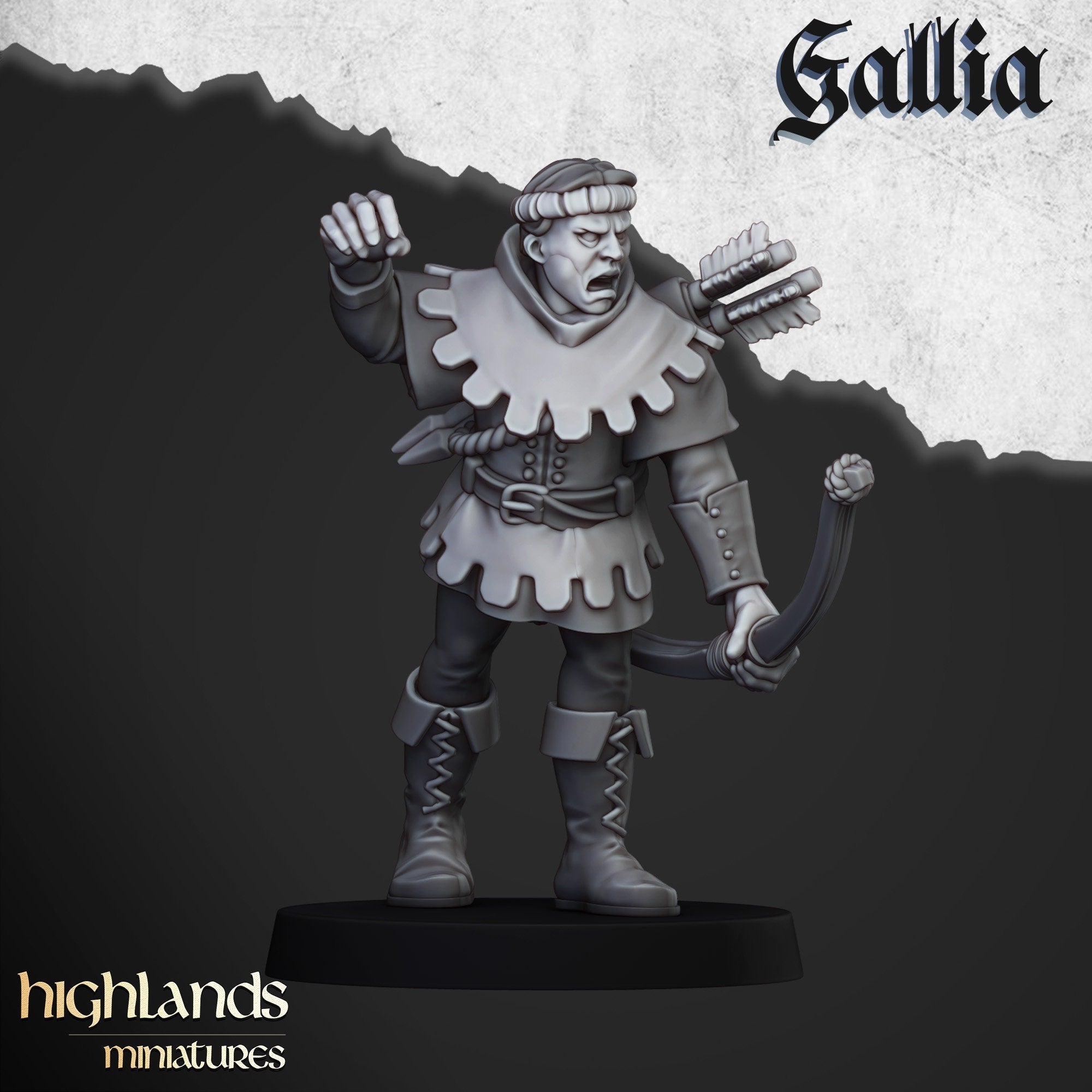 Sherwood Archers - Gallia - Highlands Miniatures - Sigmarite Boutique