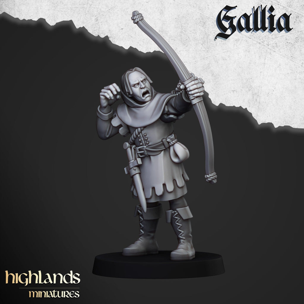 Sherwood Archers - Gallia - Highlands Miniatures - Sigmarite Boutique