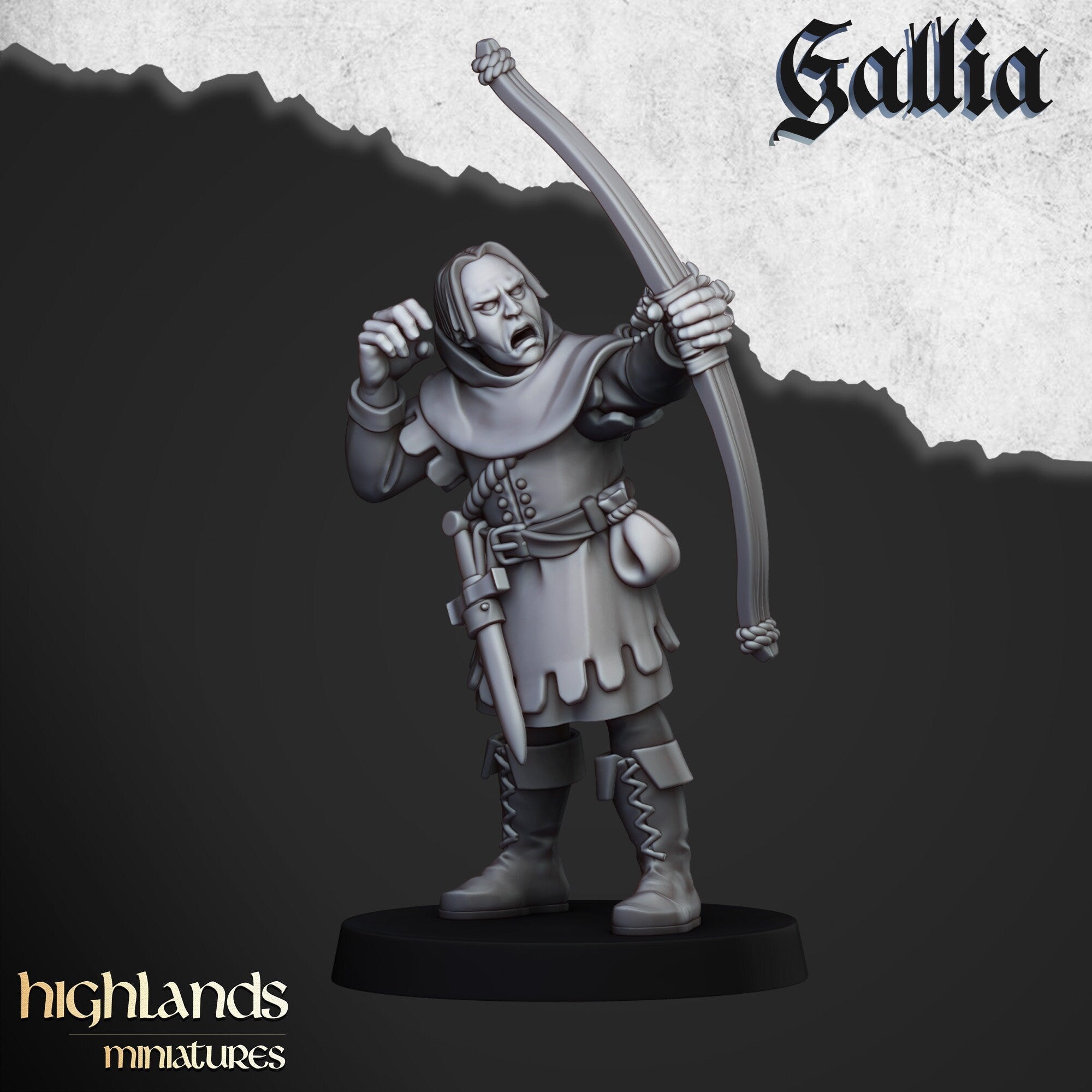 Sherwood Archers - Gallia - Highlands Miniatures - Sigmarite Boutique