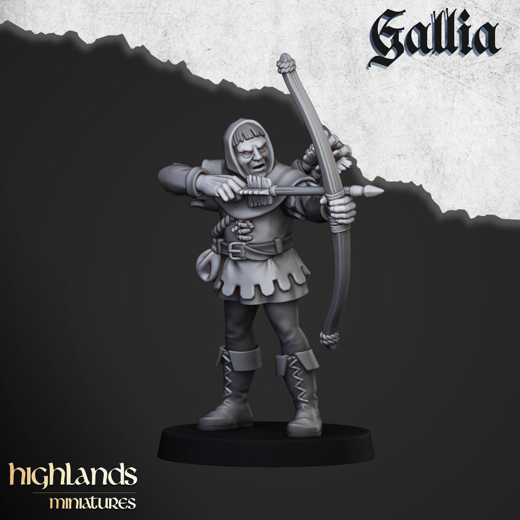 Sherwood Archers - Gallia - Highlands Miniatures - Sigmarite Boutique