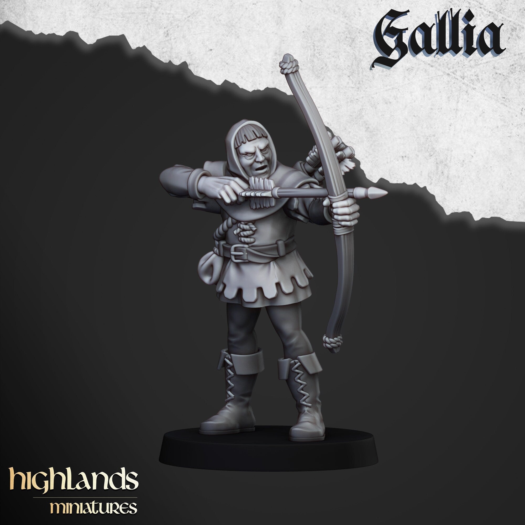 Sherwood Archers - Gallia - Highlands Miniatures - Sigmarite Boutique