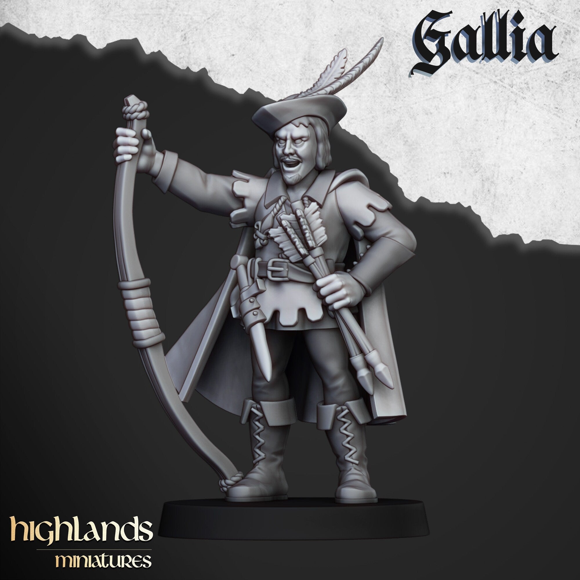 Sherwood Archers - Gallia - Highlands Miniatures - Sigmarite Boutique