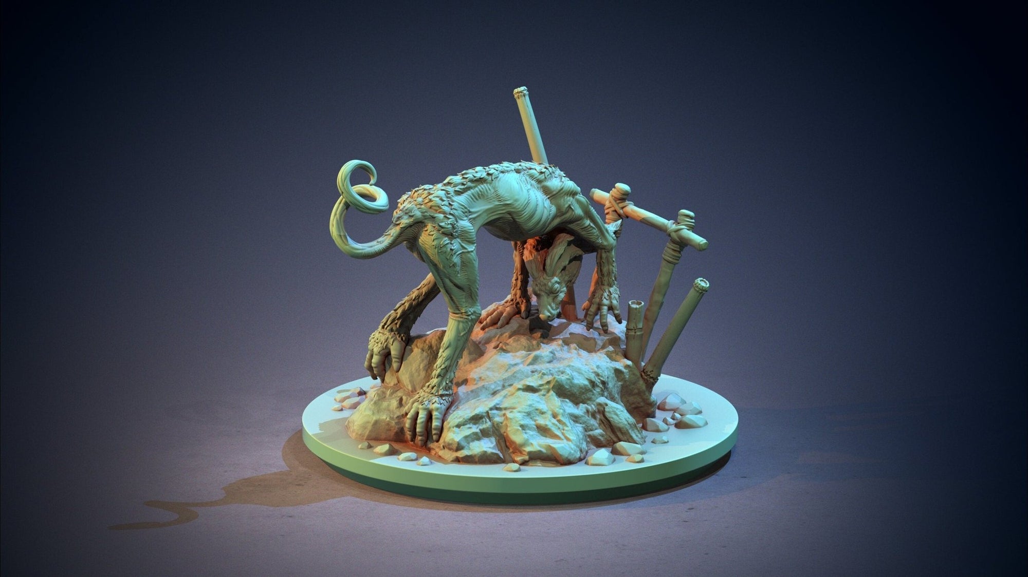 Sigbin - Philippine Mythology - Clay Cyanide - Sigmarite Boutique