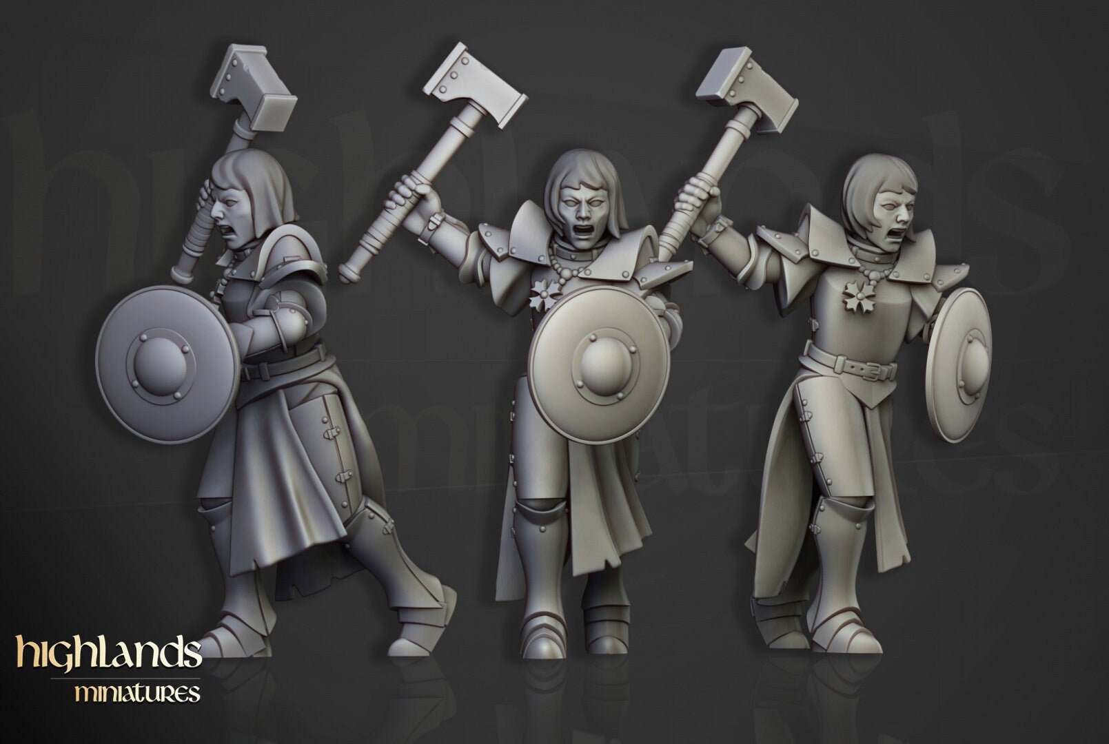 Sisters of St Helena - Highlands Miniatures - Sigmarite Boutique