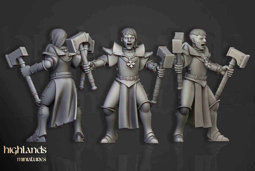 Sisters of St Helena - Highlands Miniatures - Sigmarite Boutique