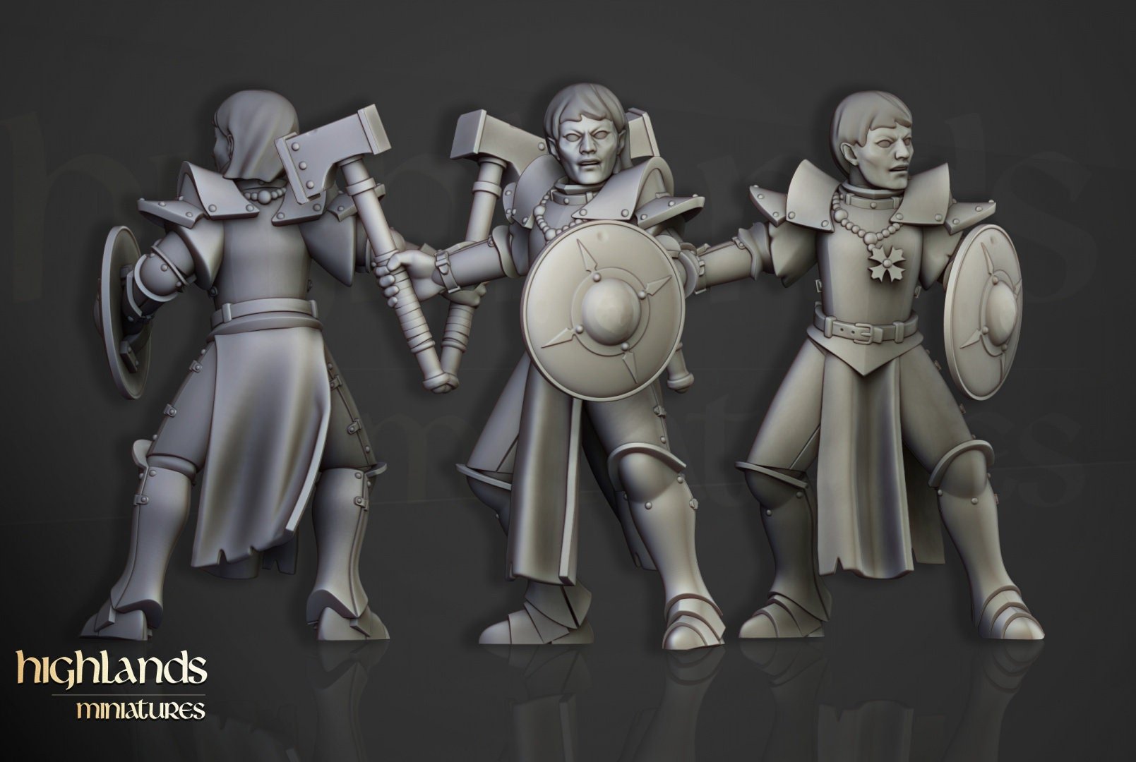 Sisters of St Helena - Highlands Miniatures - Sigmarite Boutique