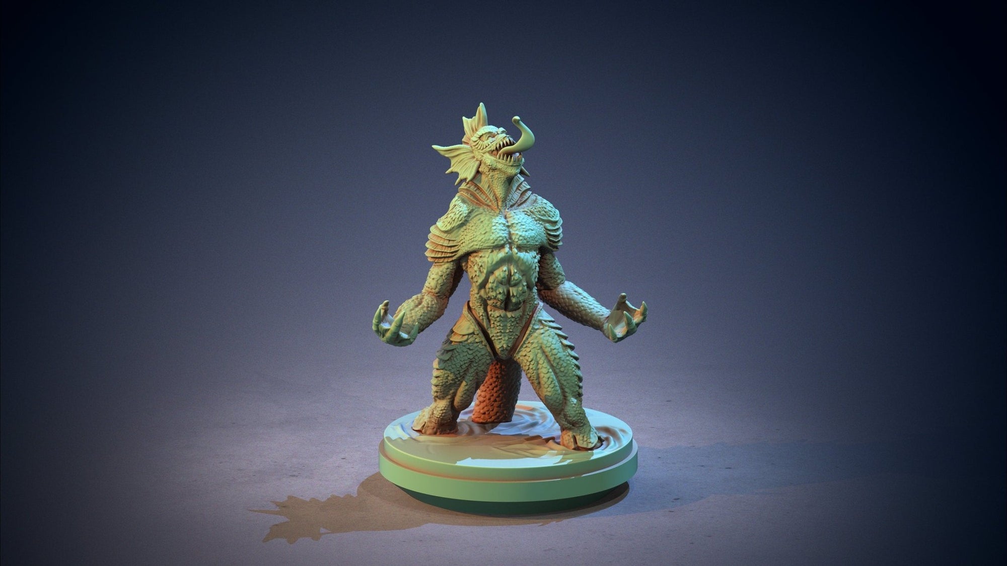 Siyokoy - Philippine Mythology - Clay Cyanide - Sigmarite Boutique