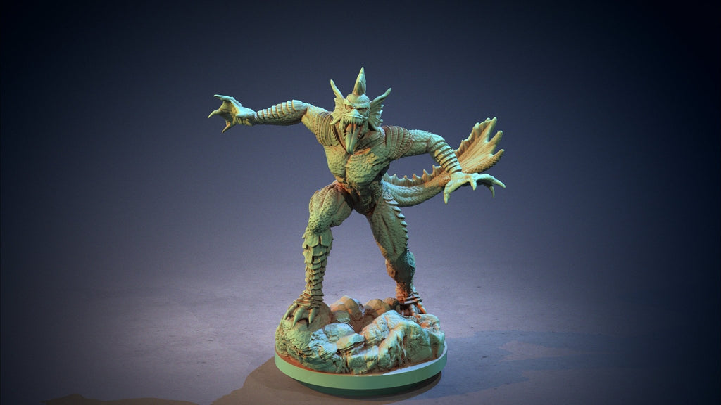 Siyokoy - Philippine Mythology - Clay Cyanide - Sigmarite Boutique