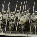 Skeletal Spearmen - Highlands Miniatures - Sigmarite Boutique
