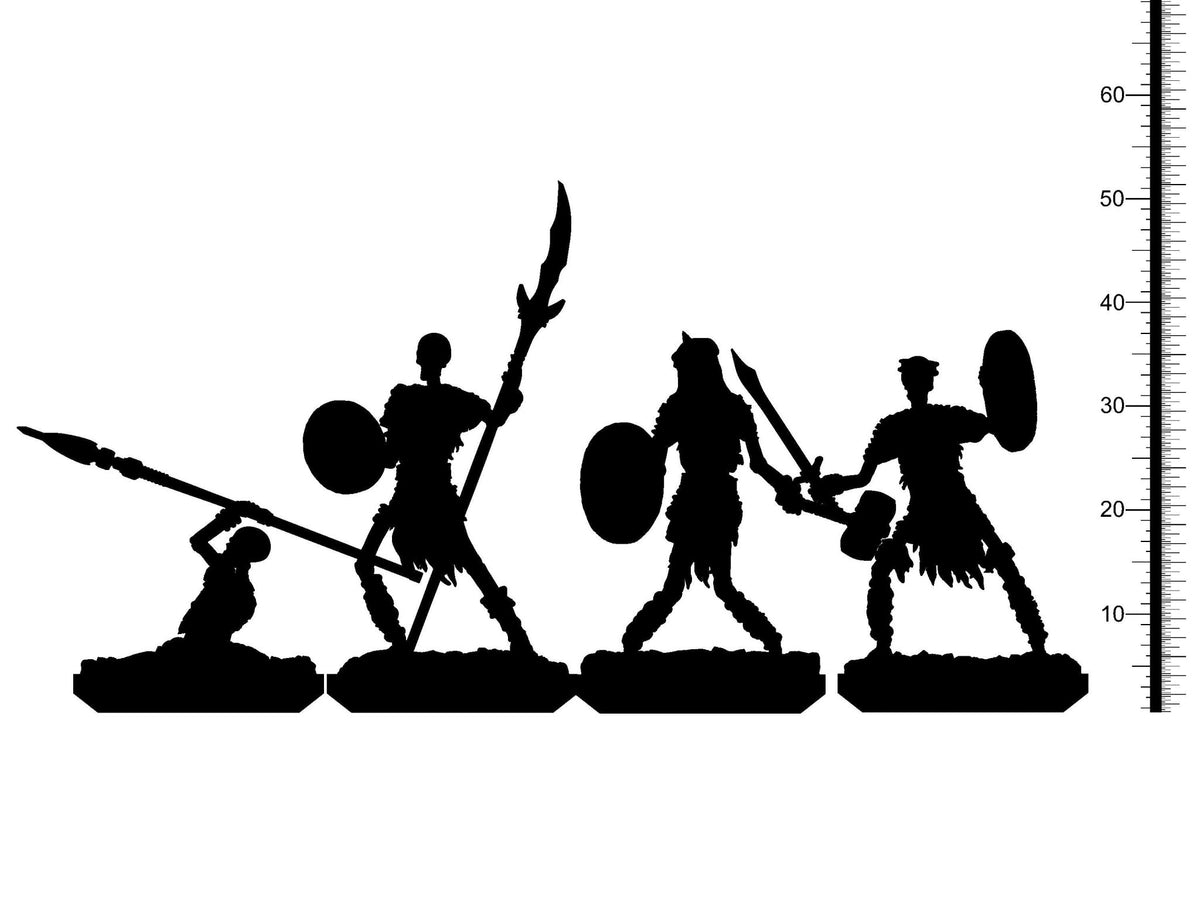 Skeleton Warriors - Arabian Nights - Clay Cyanide - Sigmarite Boutique