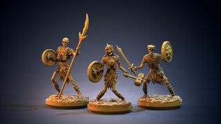 Skeleton Warriors - Arabian Nights - Clay Cyanide - Sigmarite Boutique