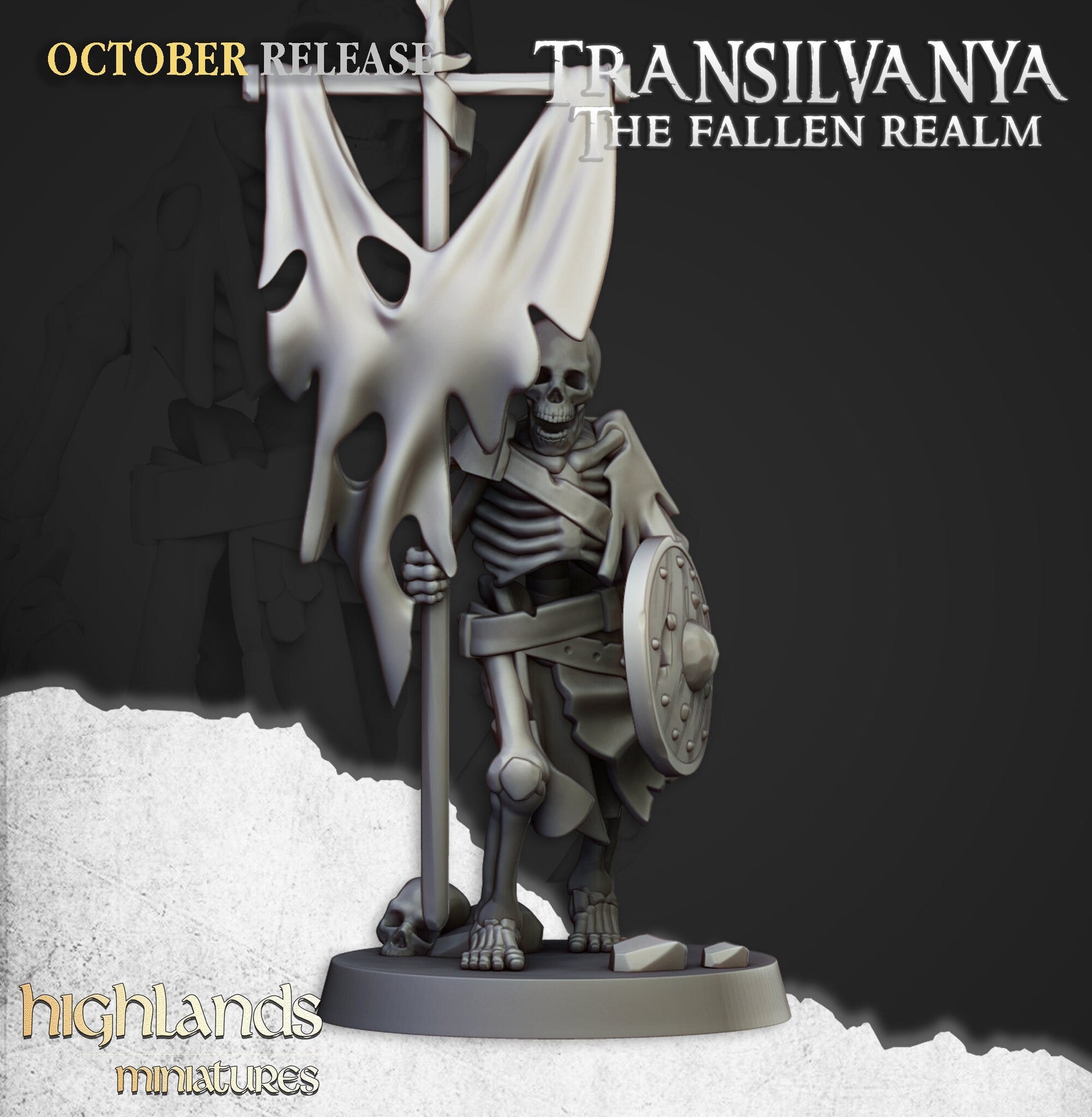Skeleton Warriors with Swords - Highlands Miniatures - Sigmarite Boutique