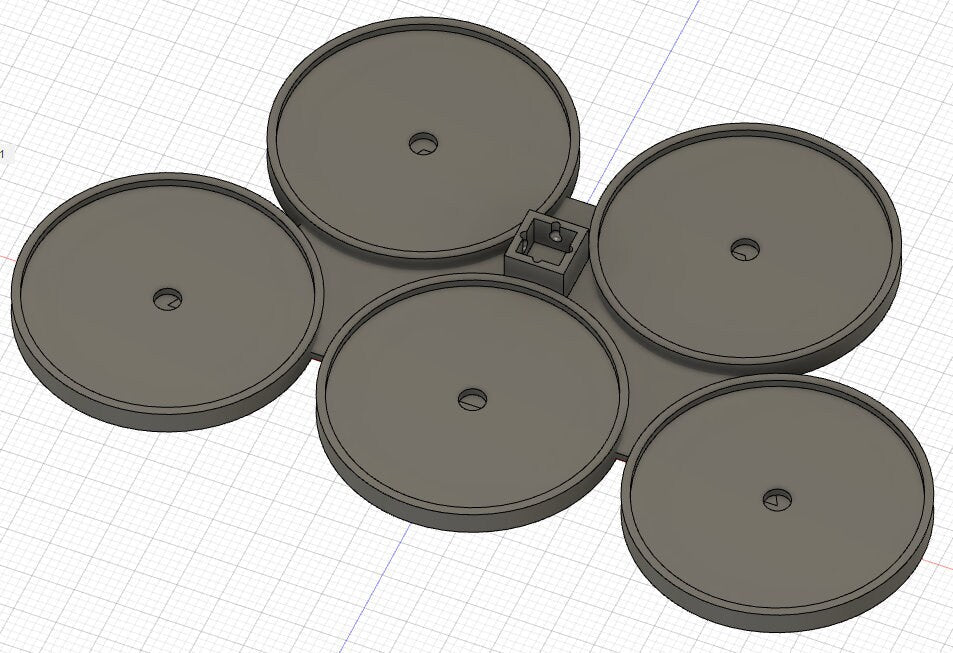 SnapTrays - Magnet ready movement trays with interchangeable handles - Sigmarite Boutique