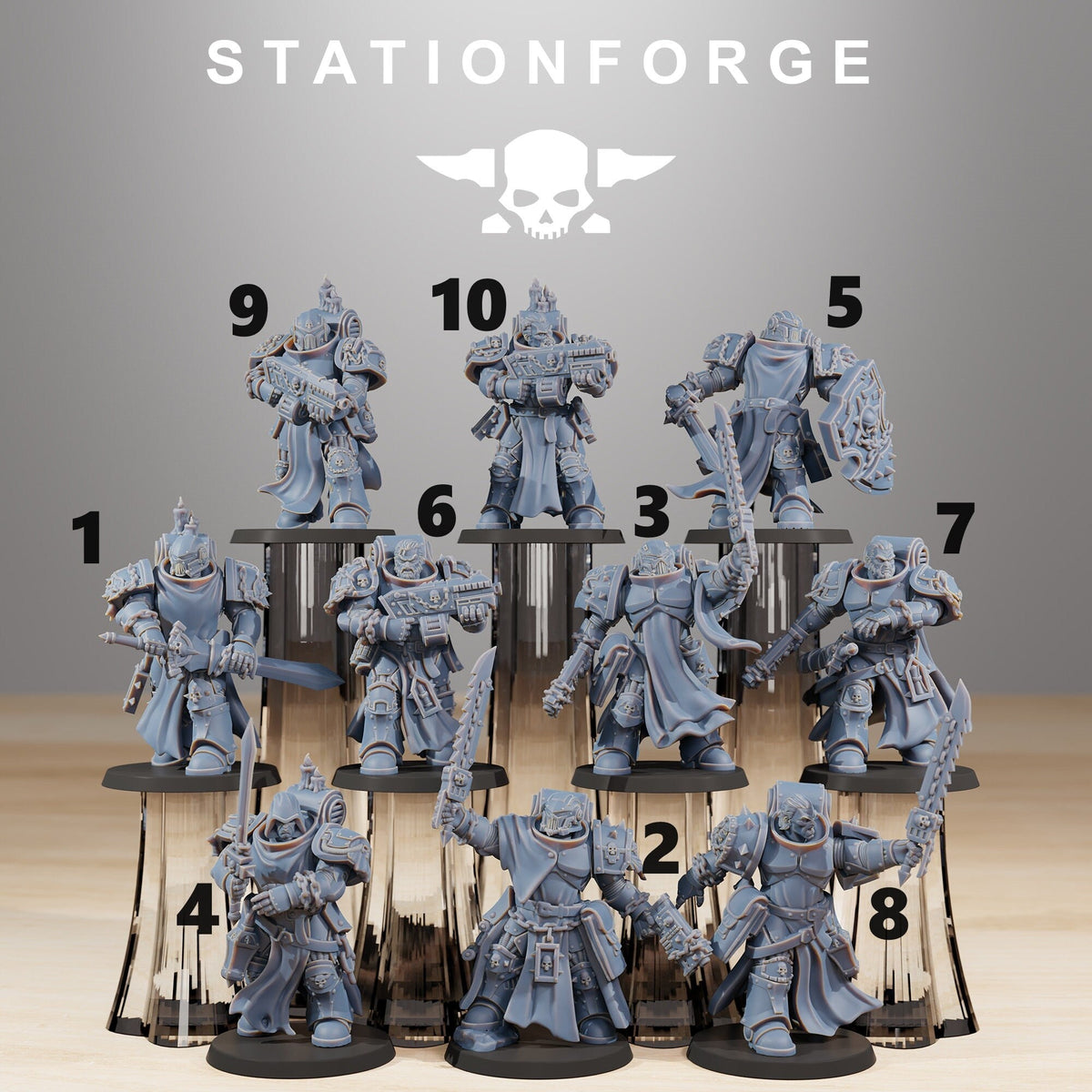Socratis Legion Crusaders - StationForge - Sigmarite Boutique