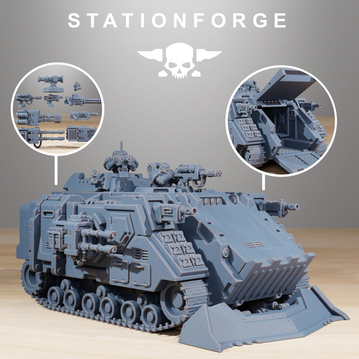 Socratis Legion Dominator Tank - StationForge - Sigmarite Boutique