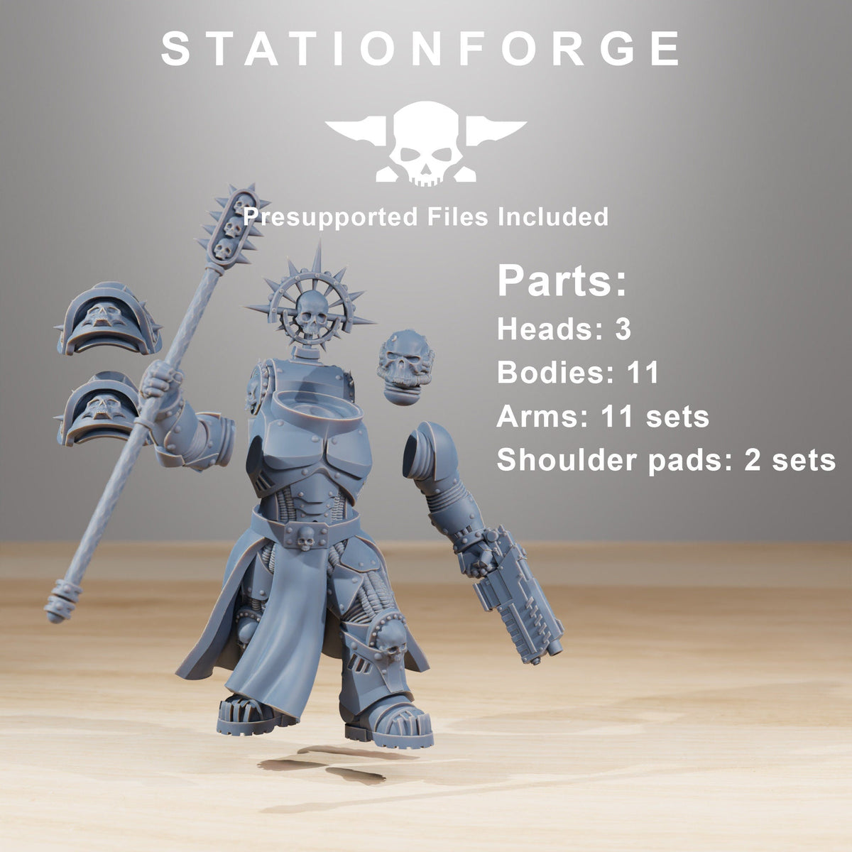 Socratis Legion Modular Assault Infantry - StationForge - Sigmarite Boutique