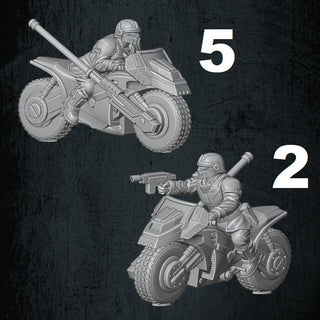 Solaryn Dragoon Assault Bikes - Quartermaster 3D - Sigmarite Boutique