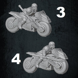 Solaryn Dragoon Assault Bikes - Quartermaster 3D - Sigmarite Boutique