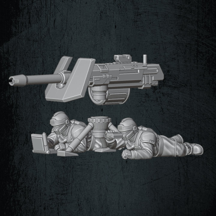 Solaryn Dragoon Autocannon Team - Quartermaster 3D - Sigmarite Boutique