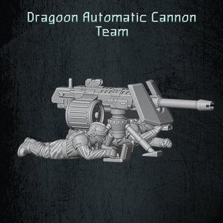 Solaryn Dragoon Autocannon Team - Quartermaster 3D - Sigmarite Boutique