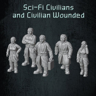 Solaryn Dragoon Civilians and Civilian Casualties - Quartermaster 3D - Sigmarite Boutique