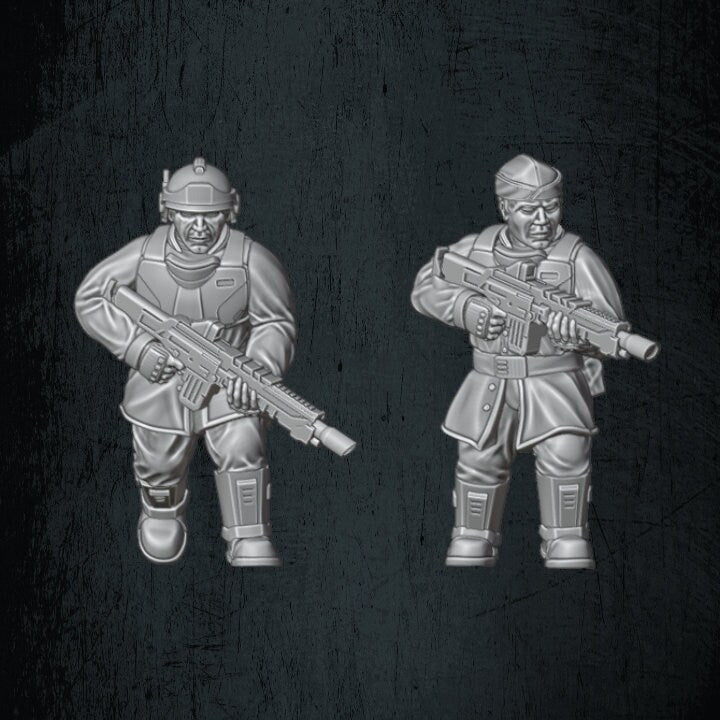 Solaryn Dragoon Conscripts - Quartermaster 3D - Sigmarite Boutique