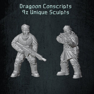 Solaryn Dragoon Conscripts - Quartermaster 3D - Sigmarite Boutique