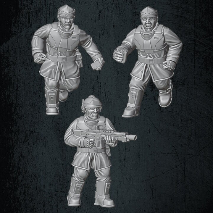 Solaryn Dragoon Conscripts - Quartermaster 3D - Sigmarite Boutique