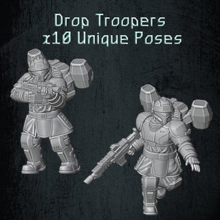 Solaryn Dragoon Drop Troopers - Quartermaster 3D - Sigmarite Boutique